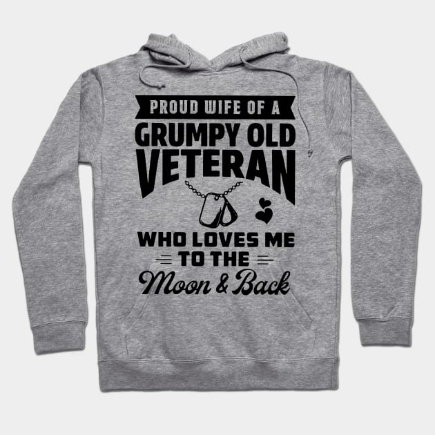 grumpy old veteran Hoodie by whatdlo